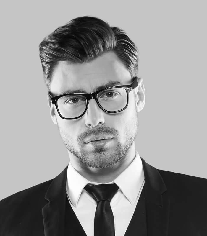 Male testimonial